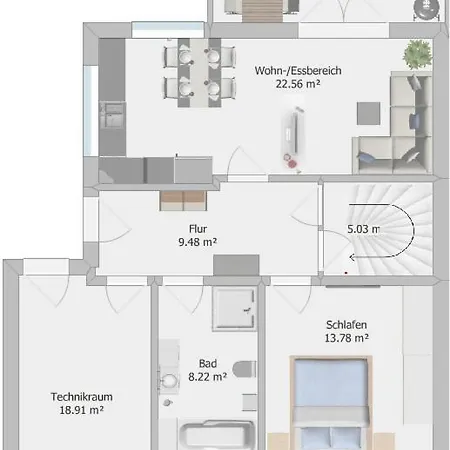 Appartement Am Hochfeld *